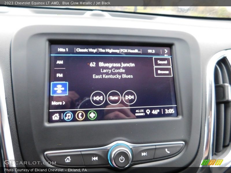 Blue Glow Metallic / Jet Black 2023 Chevrolet Equinox LT AWD