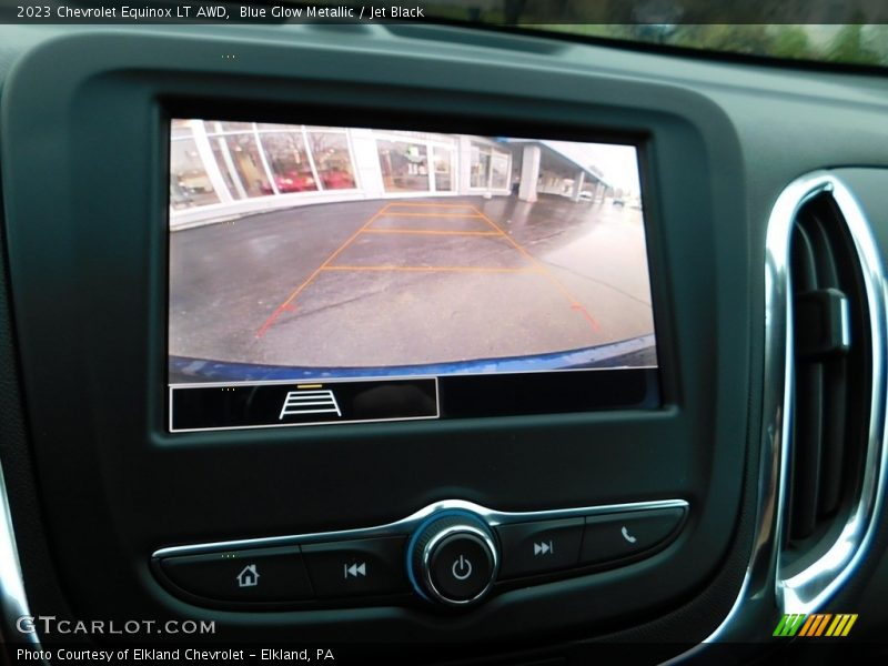 Blue Glow Metallic / Jet Black 2023 Chevrolet Equinox LT AWD