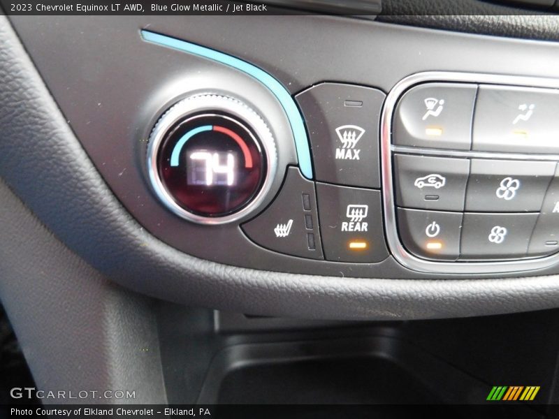 Blue Glow Metallic / Jet Black 2023 Chevrolet Equinox LT AWD
