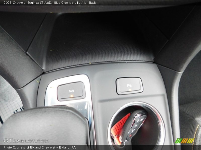 Blue Glow Metallic / Jet Black 2023 Chevrolet Equinox LT AWD