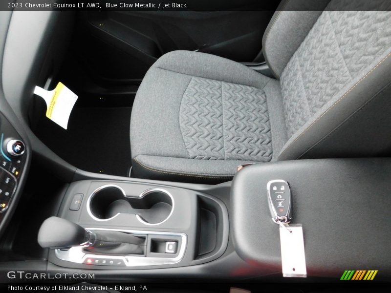 Blue Glow Metallic / Jet Black 2023 Chevrolet Equinox LT AWD