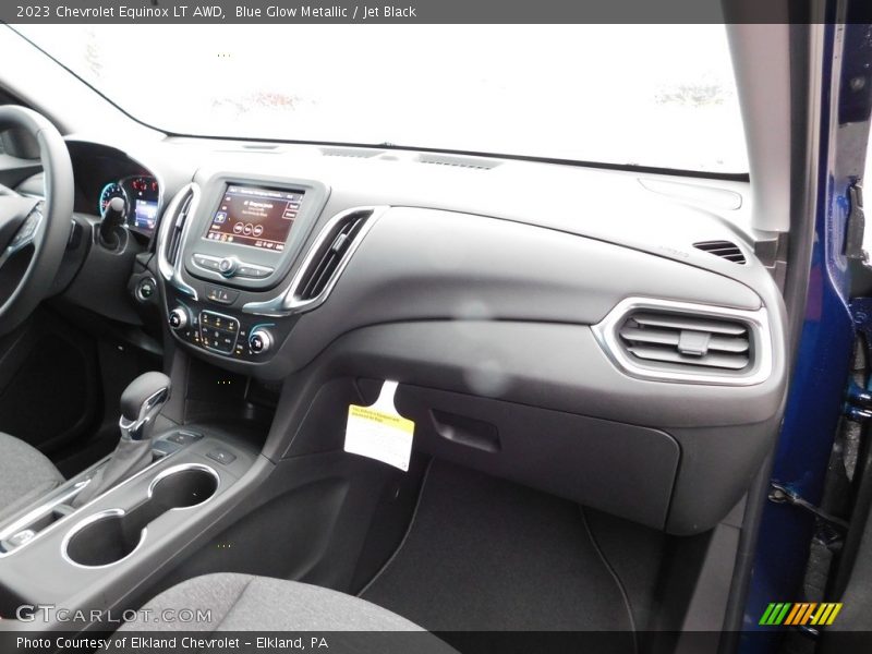 Blue Glow Metallic / Jet Black 2023 Chevrolet Equinox LT AWD
