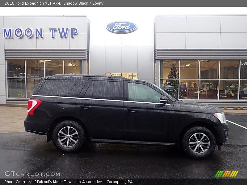 Shadow Black / Ebony 2018 Ford Expedition XLT 4x4