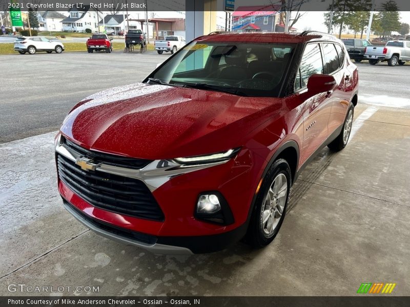 Red Hot / Jet Black 2021 Chevrolet Blazer LT