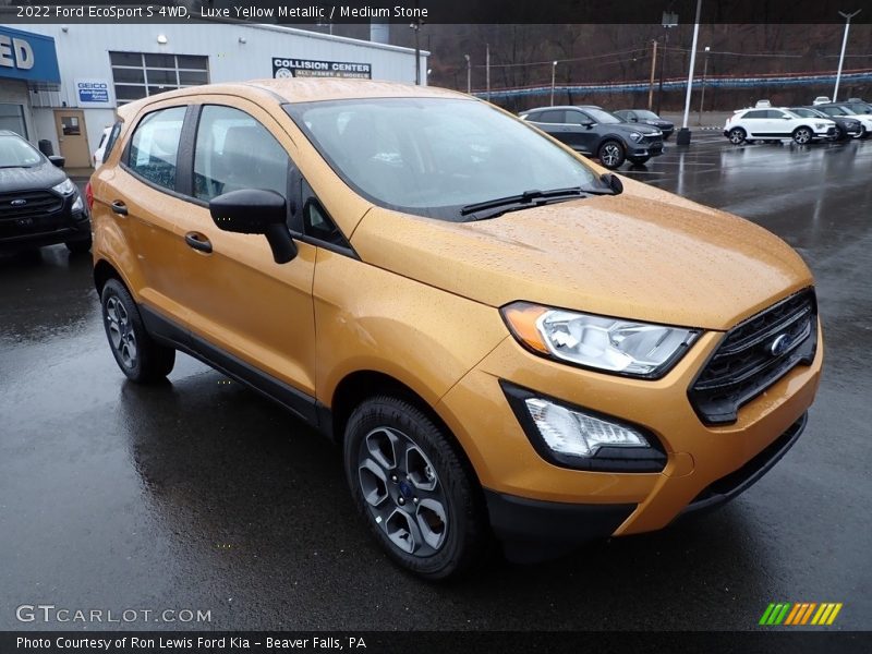  2022 EcoSport S 4WD Luxe Yellow Metallic