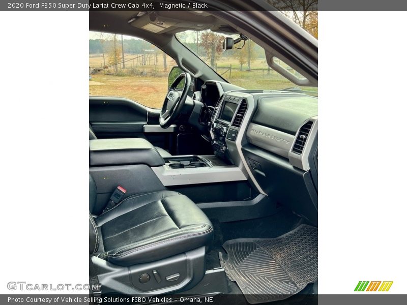 Magnetic / Black 2020 Ford F350 Super Duty Lariat Crew Cab 4x4