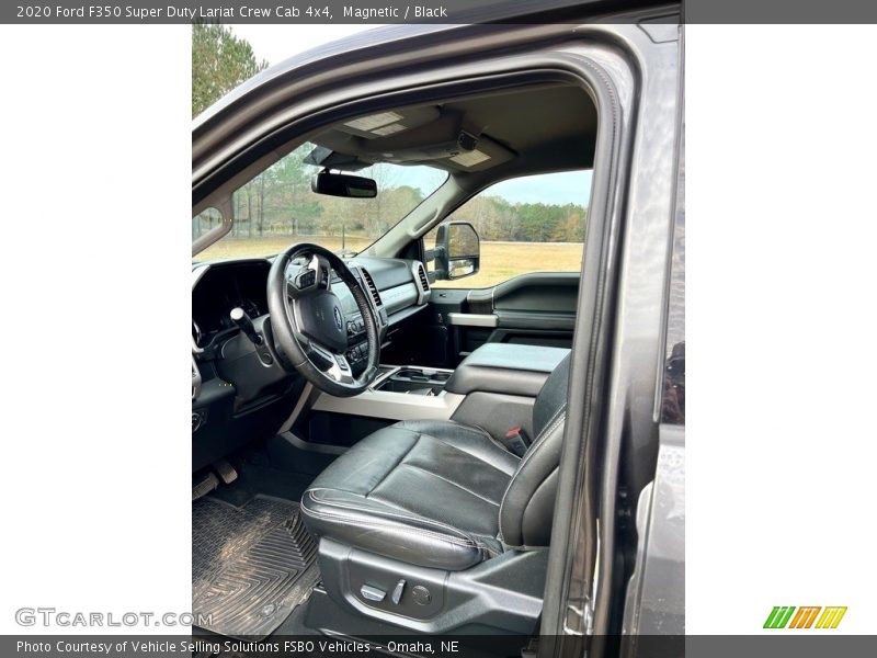 Magnetic / Black 2020 Ford F350 Super Duty Lariat Crew Cab 4x4