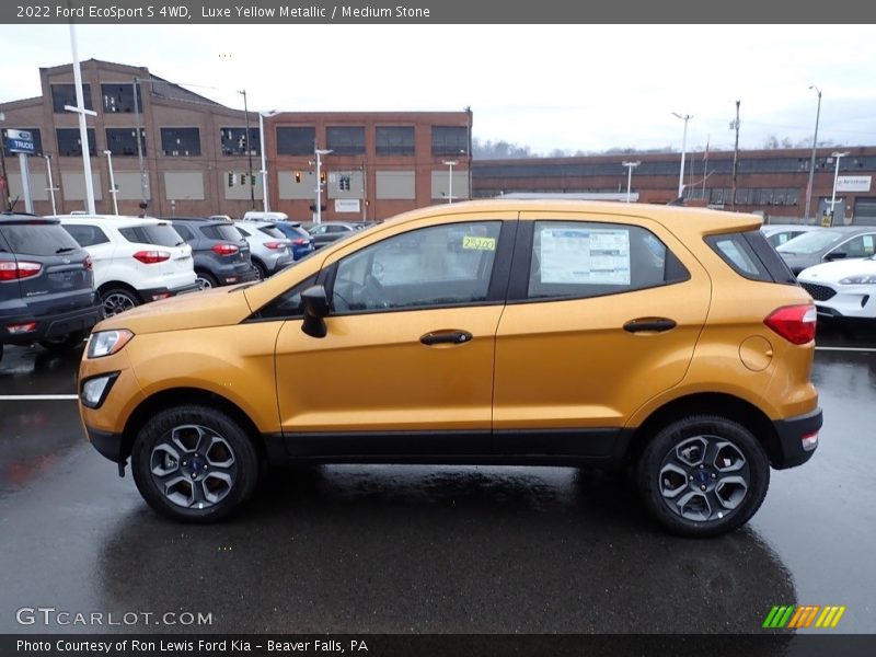  2022 EcoSport S 4WD Luxe Yellow Metallic