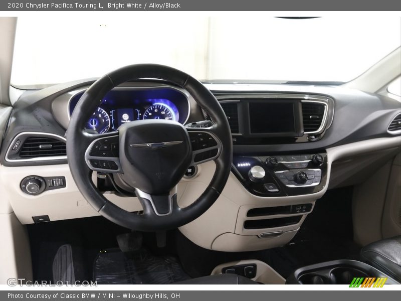 Bright White / Alloy/Black 2020 Chrysler Pacifica Touring L