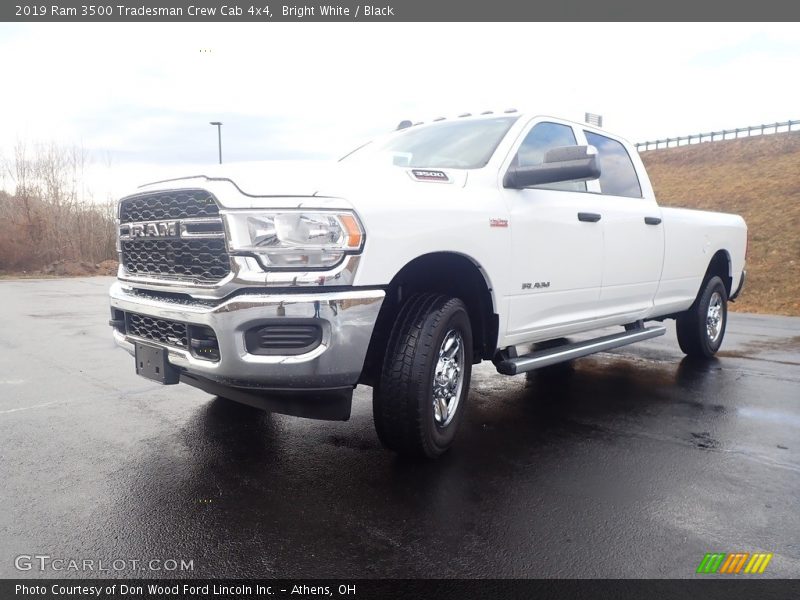 Bright White / Black 2019 Ram 3500 Tradesman Crew Cab 4x4
