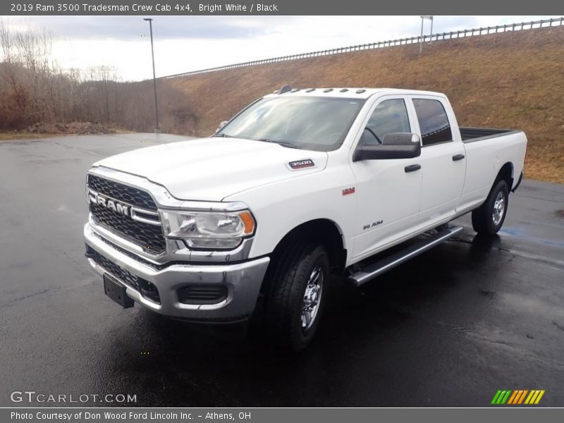 Bright White / Black 2019 Ram 3500 Tradesman Crew Cab 4x4