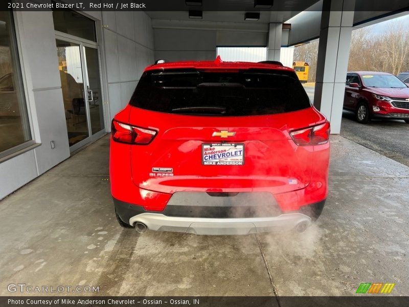 Red Hot / Jet Black 2021 Chevrolet Blazer LT