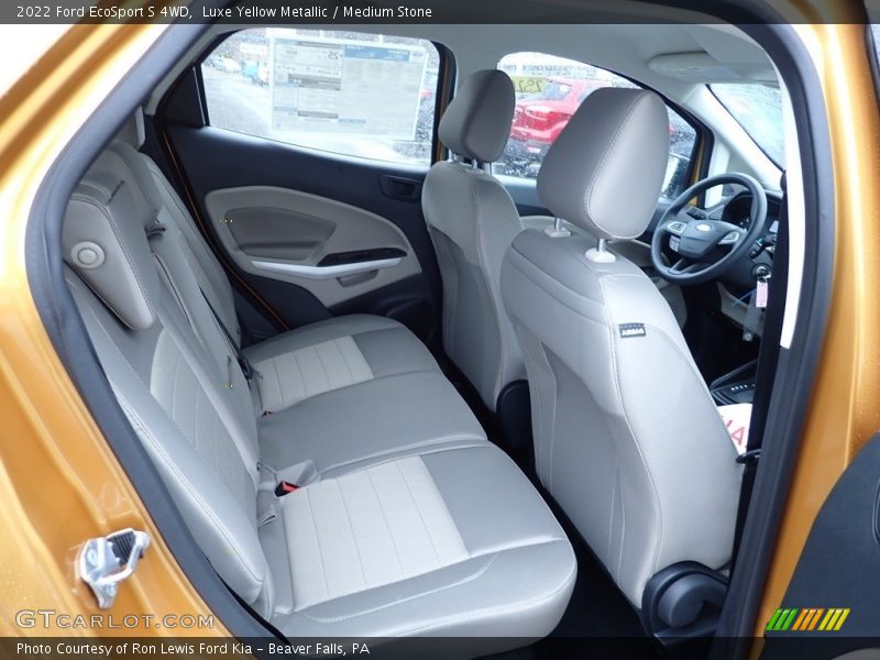 Rear Seat of 2022 EcoSport S 4WD