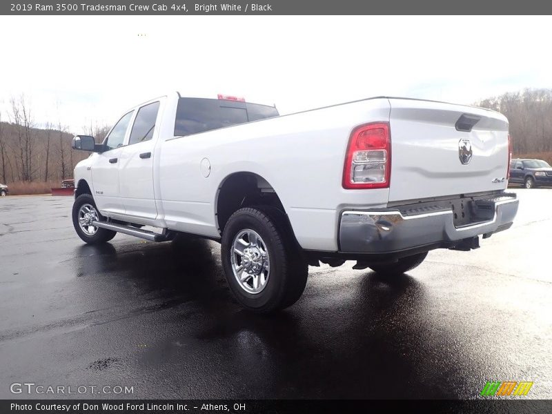 Bright White / Black 2019 Ram 3500 Tradesman Crew Cab 4x4