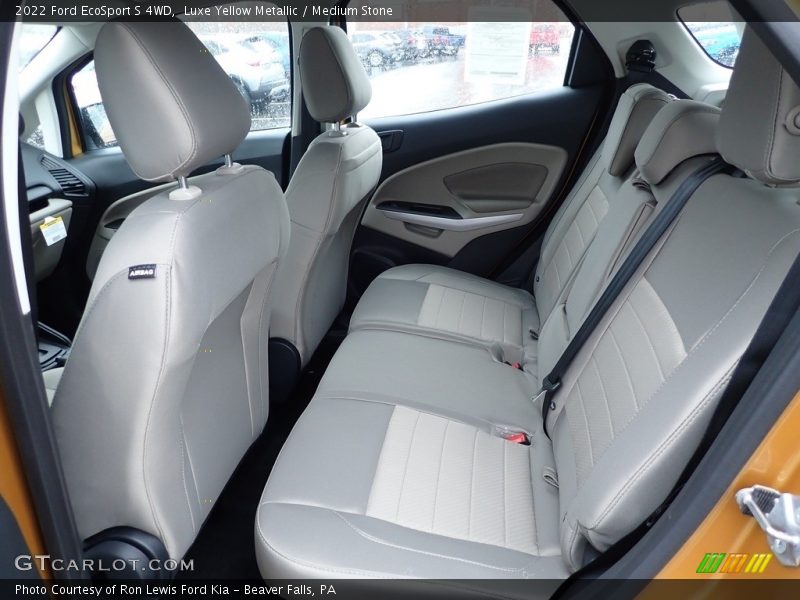Rear Seat of 2022 EcoSport S 4WD