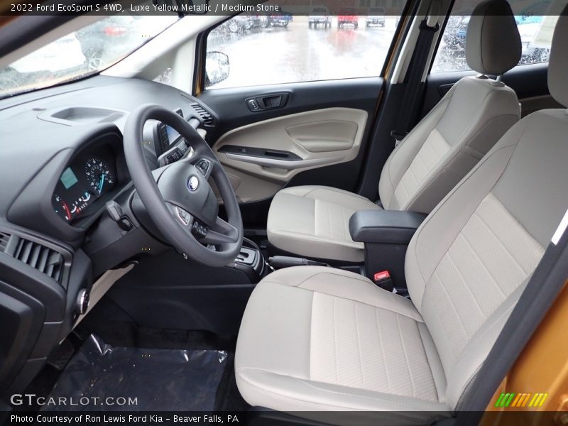 Front Seat of 2022 EcoSport S 4WD