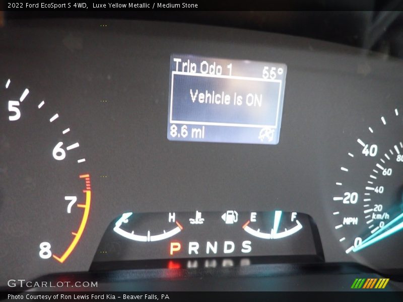  2022 EcoSport S 4WD S 4WD Gauges