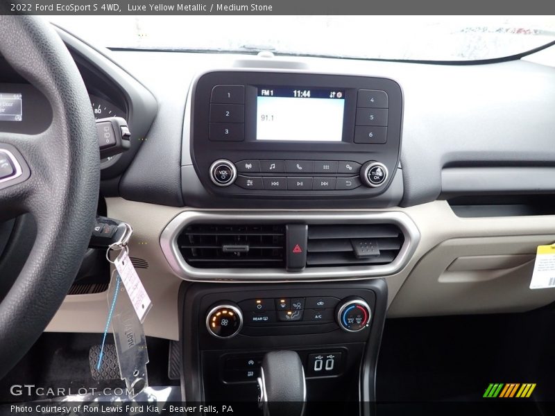 Controls of 2022 EcoSport S 4WD