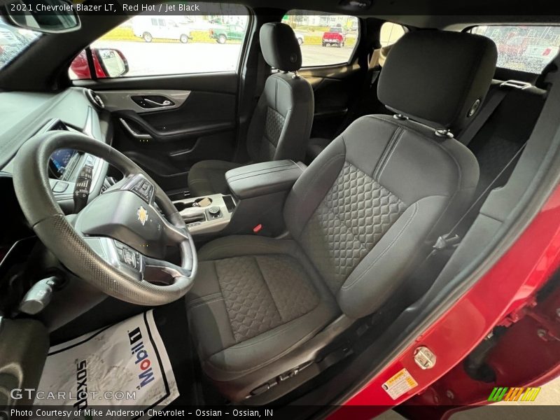 Front Seat of 2021 Blazer LT