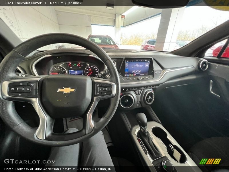 Dashboard of 2021 Blazer LT