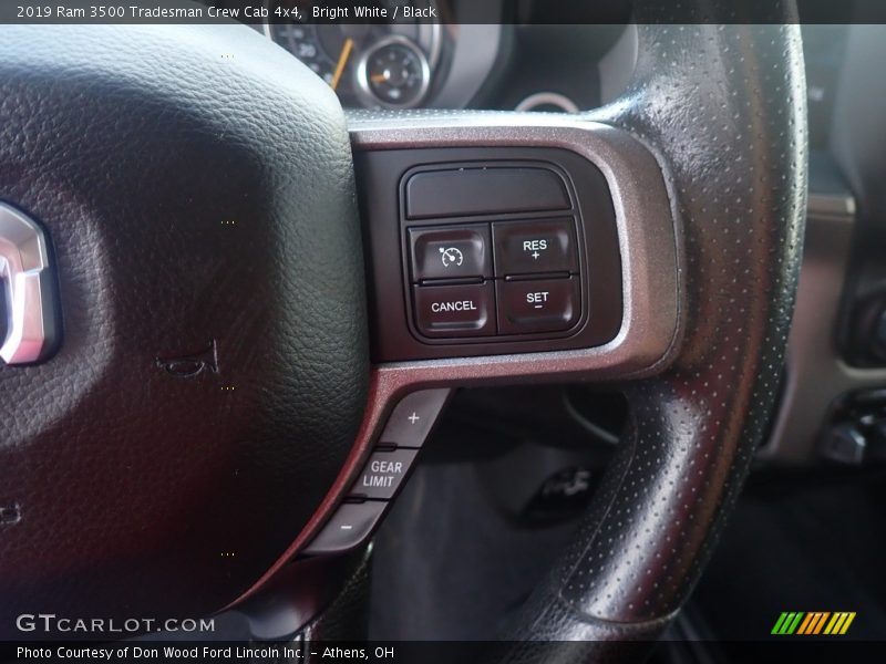 Bright White / Black 2019 Ram 3500 Tradesman Crew Cab 4x4