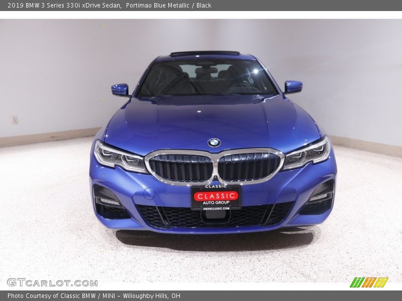 Portimao Blue Metallic / Black 2019 BMW 3 Series 330i xDrive Sedan