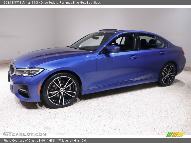 Portimao Blue Metallic / Black 2019 BMW 3 Series 330i xDrive Sedan