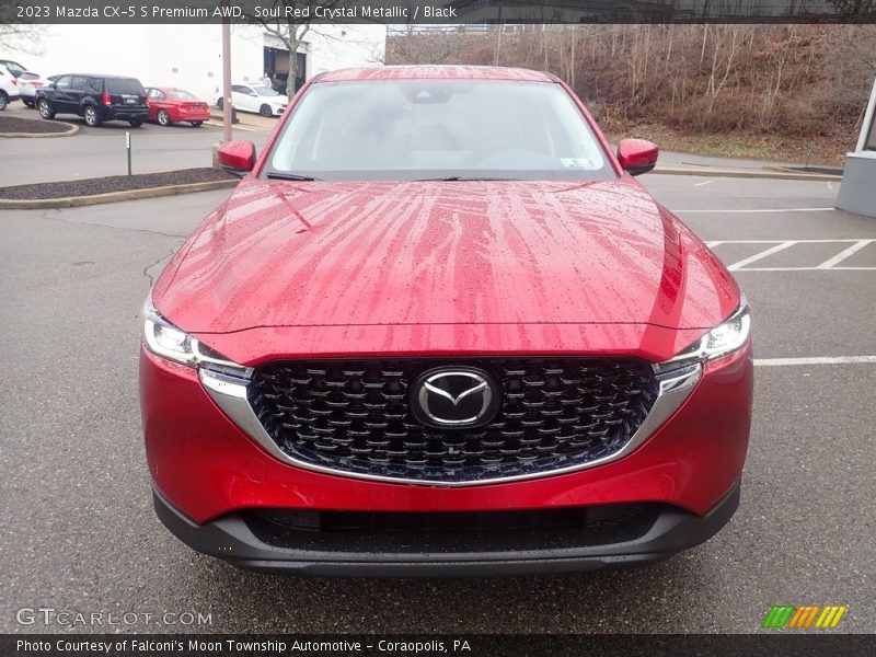 Soul Red Crystal Metallic / Black 2023 Mazda CX-5 S Premium AWD