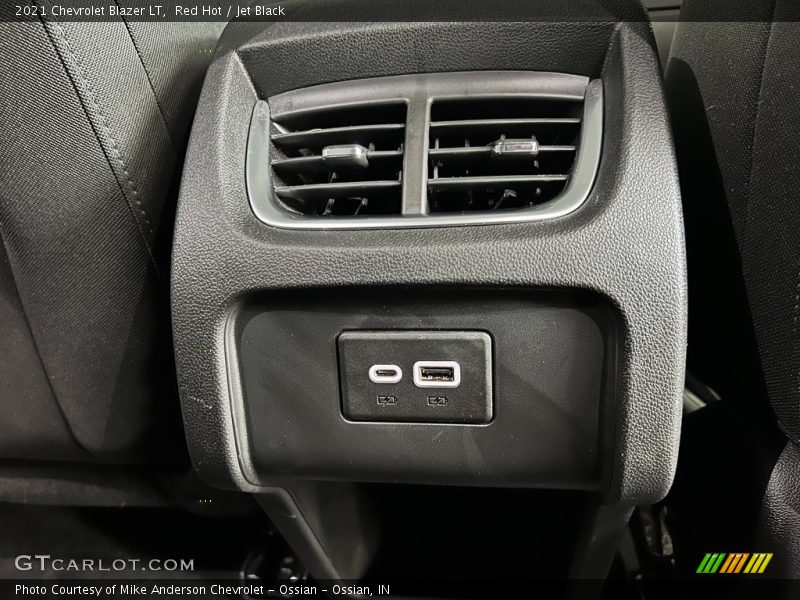 Red Hot / Jet Black 2021 Chevrolet Blazer LT