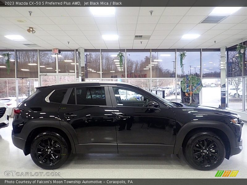 Jet Black Mica / Black 2023 Mazda CX-50 S Preferred Plus AWD