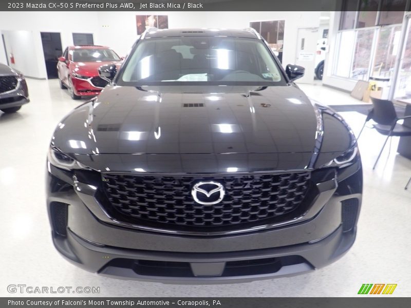 Jet Black Mica / Black 2023 Mazda CX-50 S Preferred Plus AWD