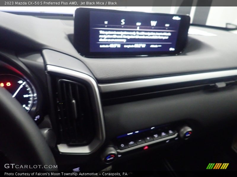 Jet Black Mica / Black 2023 Mazda CX-50 S Preferred Plus AWD