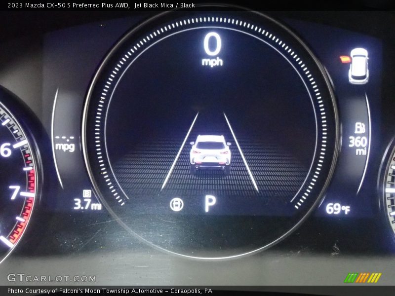 Jet Black Mica / Black 2023 Mazda CX-50 S Preferred Plus AWD