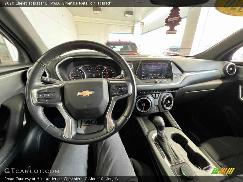 Silver Ice Metallic / Jet Black 2020 Chevrolet Blazer LT AWD