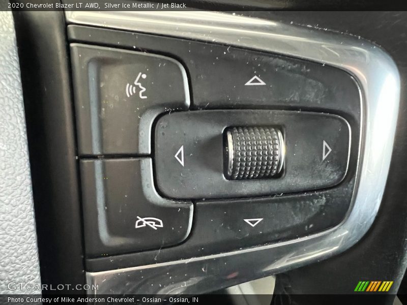 Silver Ice Metallic / Jet Black 2020 Chevrolet Blazer LT AWD