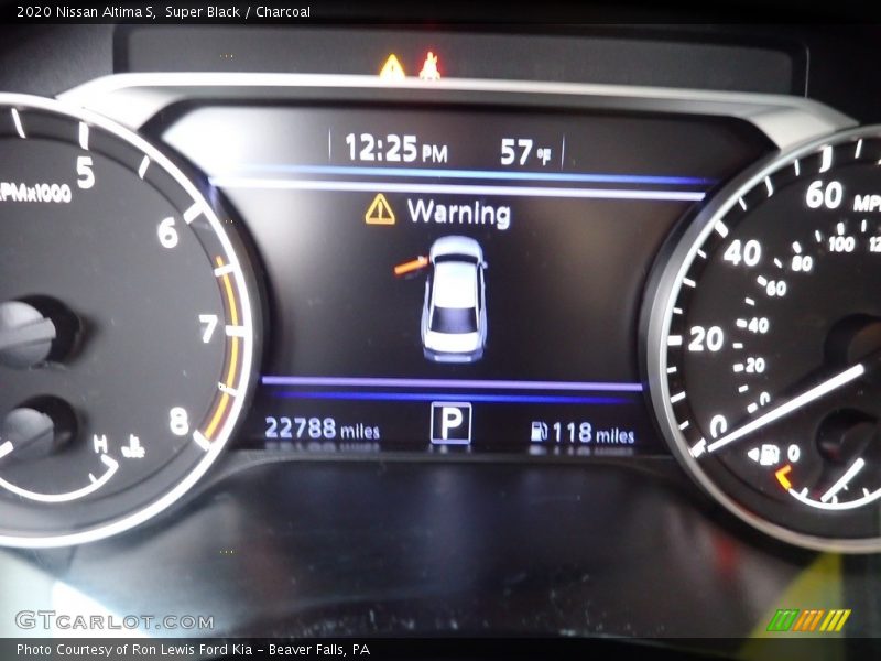 Super Black / Charcoal 2020 Nissan Altima S