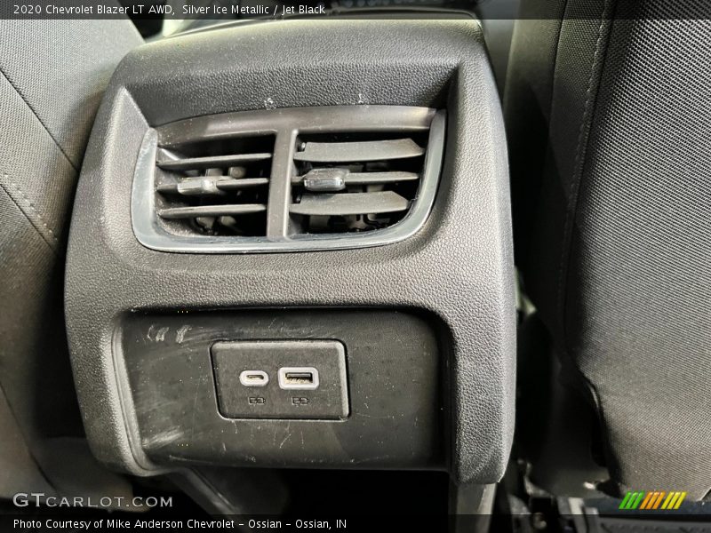 Silver Ice Metallic / Jet Black 2020 Chevrolet Blazer LT AWD