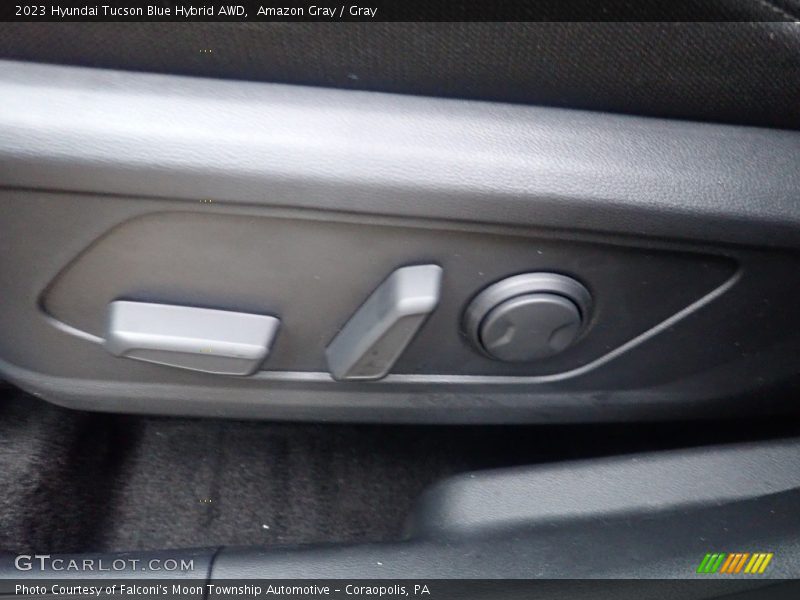 Amazon Gray / Gray 2023 Hyundai Tucson Blue Hybrid AWD