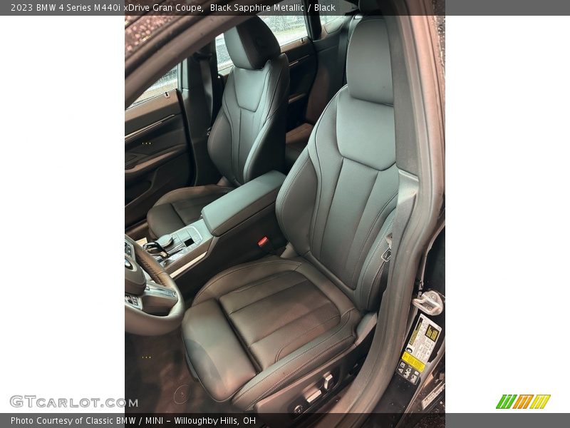Front Seat of 2023 4 Series M440i xDrive Gran Coupe