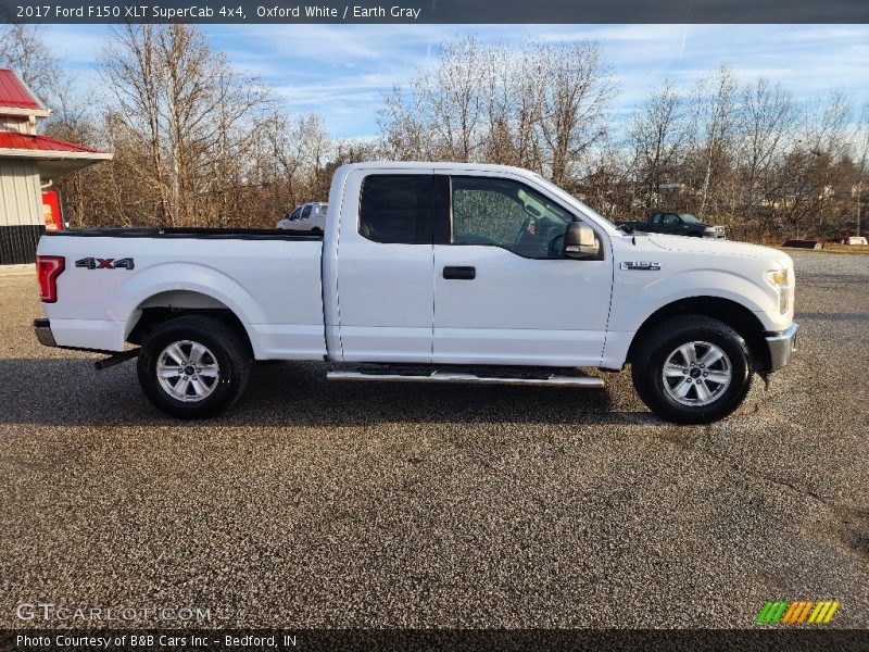Oxford White / Earth Gray 2017 Ford F150 XLT SuperCab 4x4
