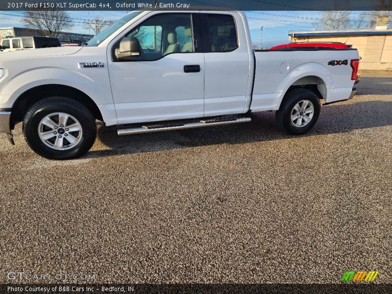 Oxford White / Earth Gray 2017 Ford F150 XLT SuperCab 4x4