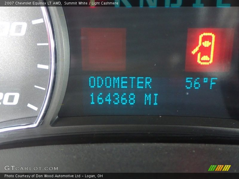 Summit White / Light Cashmere 2007 Chevrolet Equinox LT AWD