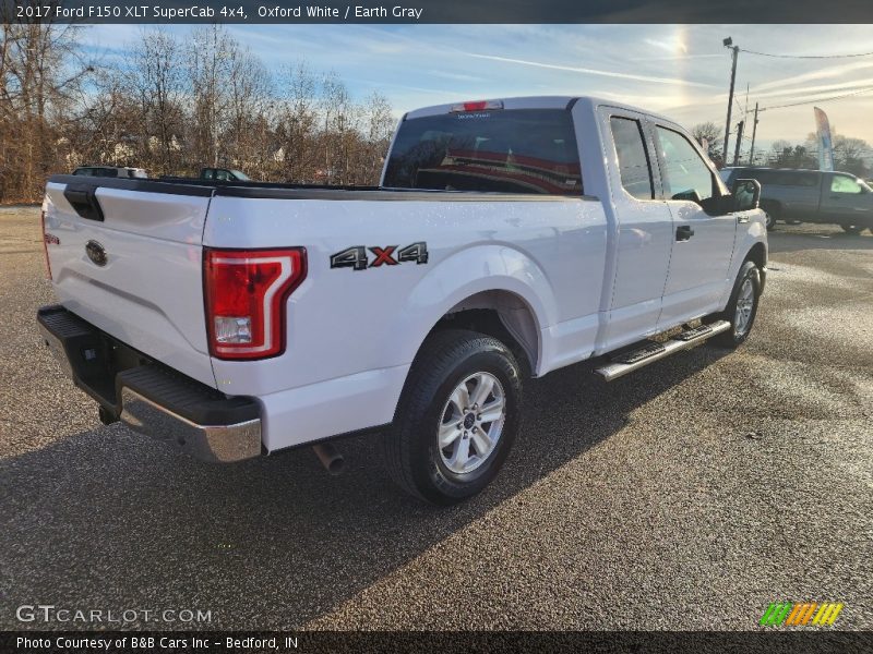 Oxford White / Earth Gray 2017 Ford F150 XLT SuperCab 4x4