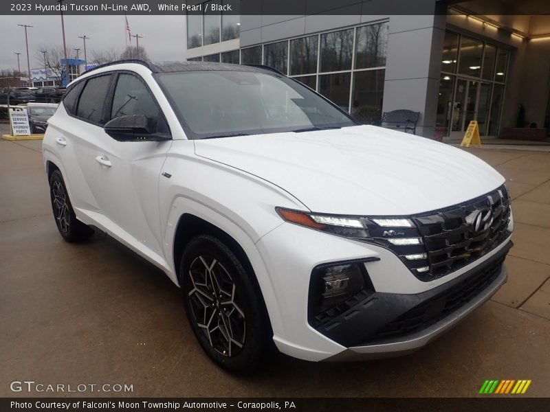  2023 Tucson N-Line AWD White Pearl