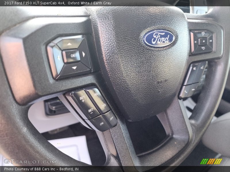 Oxford White / Earth Gray 2017 Ford F150 XLT SuperCab 4x4