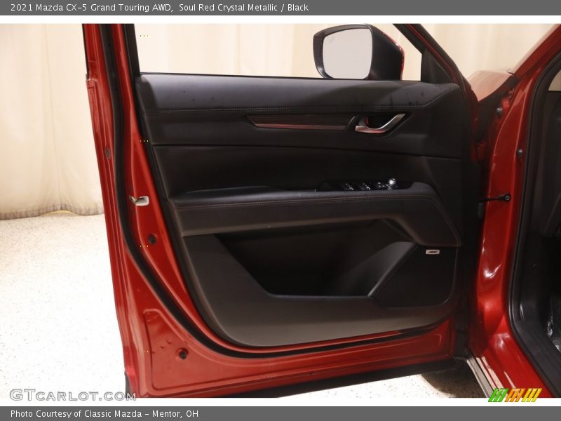 Soul Red Crystal Metallic / Black 2021 Mazda CX-5 Grand Touring AWD