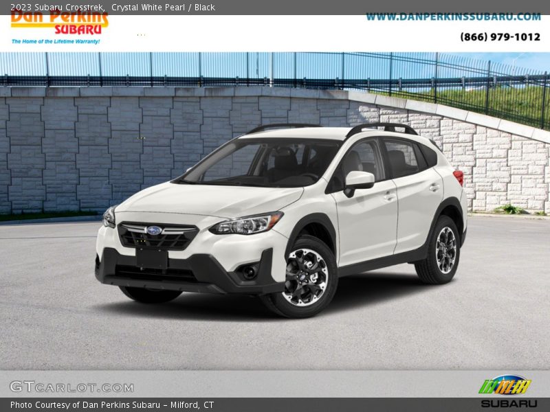 Crystal White Pearl / Black 2023 Subaru Crosstrek