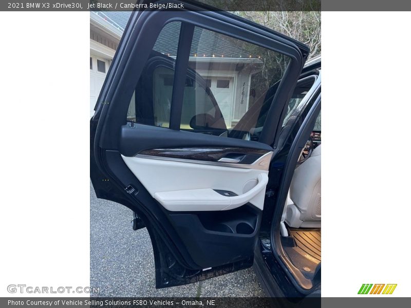 Jet Black / Canberra Beige/Black 2021 BMW X3 xDrive30i
