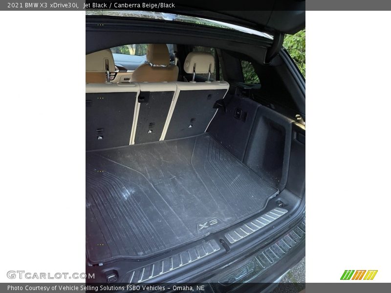  2021 X3 xDrive30i Trunk