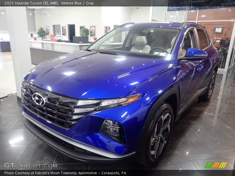 Intense Blue / Gray 2023 Hyundai Tucson SEL AWD